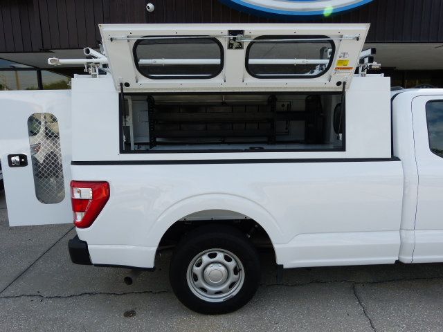 2022 Ford F-150 5.0L V8 GAS*"KNAPHEIDE" TOPPER WITH DUAL DROP-DOWN LADDER RACK!! - 23082870 - 22