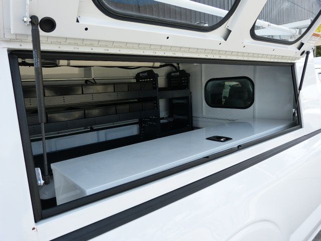 2022 Ford F-150 5.0L V8 GAS*"KNAPHEIDE" TOPPER WITH DUAL DROP-DOWN LADDER RACK!! - 23082870 - 23
