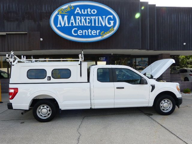 2022 Ford F-150 5.0L V8 GAS*"KNAPHEIDE" TOPPER WITH DUAL DROP-DOWN LADDER RACK!! - 23082870 - 28