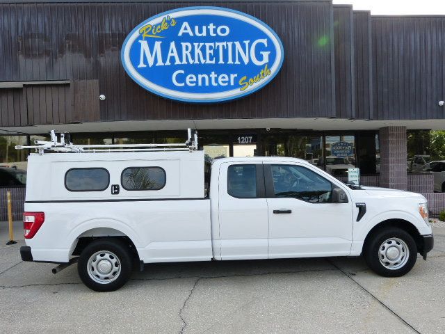2022 Ford F-150 5.0L V8 GAS*"KNAPHEIDE" TOPPER WITH DUAL DROP-DOWN LADDER RACK!! - 23082870 - 3