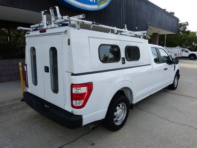 2022 Ford F-150 5.0L V8 GAS*"KNAPHEIDE" TOPPER WITH DUAL DROP-DOWN LADDER RACK!! - 23082870 - 4