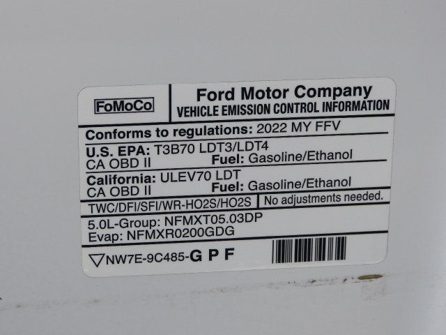 2022 Ford F-150 5.0L V8 GAS*"KNAPHEIDE" TOPPER WITH DUAL DROP-DOWN LADDER RACK! - 23086152 - 37
