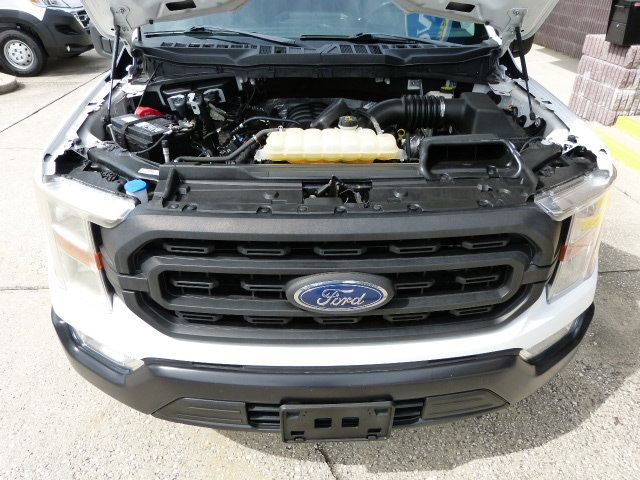 2022 Ford F-150 5.0L V8 GAS*"KNAPHEIDE" TOPPER WITH DUAL DROP-DOWN LADDER RACK! - 23086152 - 4