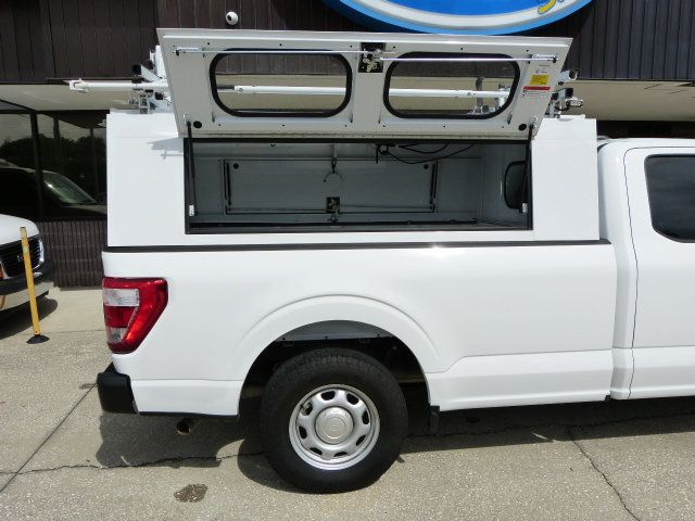 2022 Ford F-150 5.0L V8 GAS*"KNAPHEIDE" TOPPER WITH DUAL DROP-DOWN LADDER RACK! - 23086152 - 8