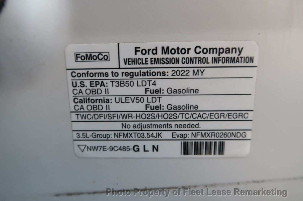 2022 Ford F-150 F150 2WD Supercab  8' Bed Shell Ladder Rack - 22964008 - 43