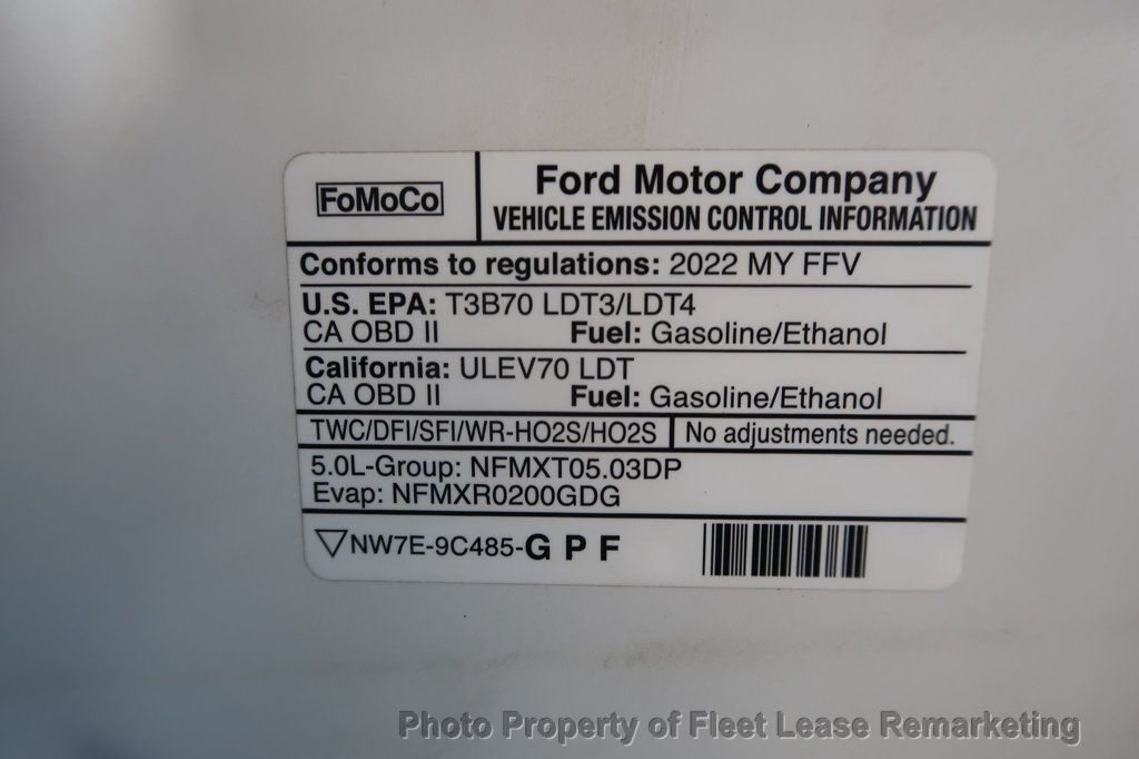 2022 Ford F-150 F150 4WD Supercrew 145" FX4 - 23016469 - 48