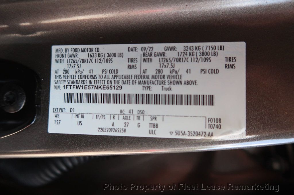 2022 Ford F-150 F150 4WD Supercrew 157" XLT - 23075038 - 13