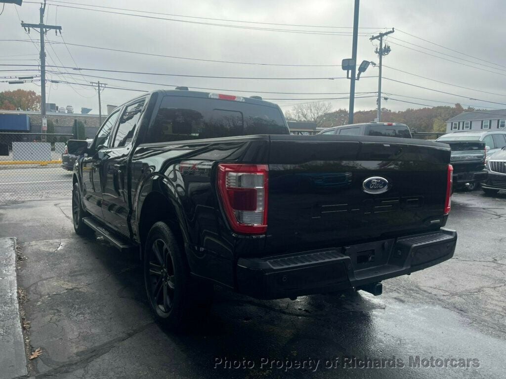 2022 Ford F-150 LARIAT 4WD SuperCrew 5.5' Box - 22650650 - 4