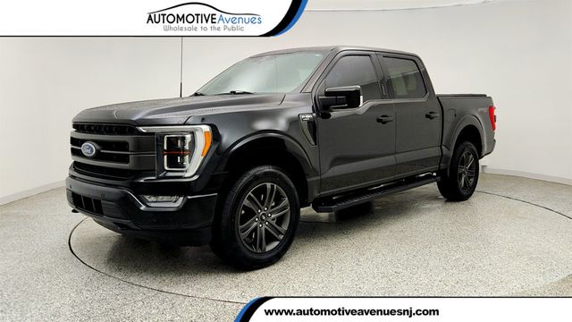 2022 Ford F-150 LARIAT 4WD SuperCrew 5.5' Box w/ 502A, 3.5L EcoBoost & Moonroof - 23044387 - 0