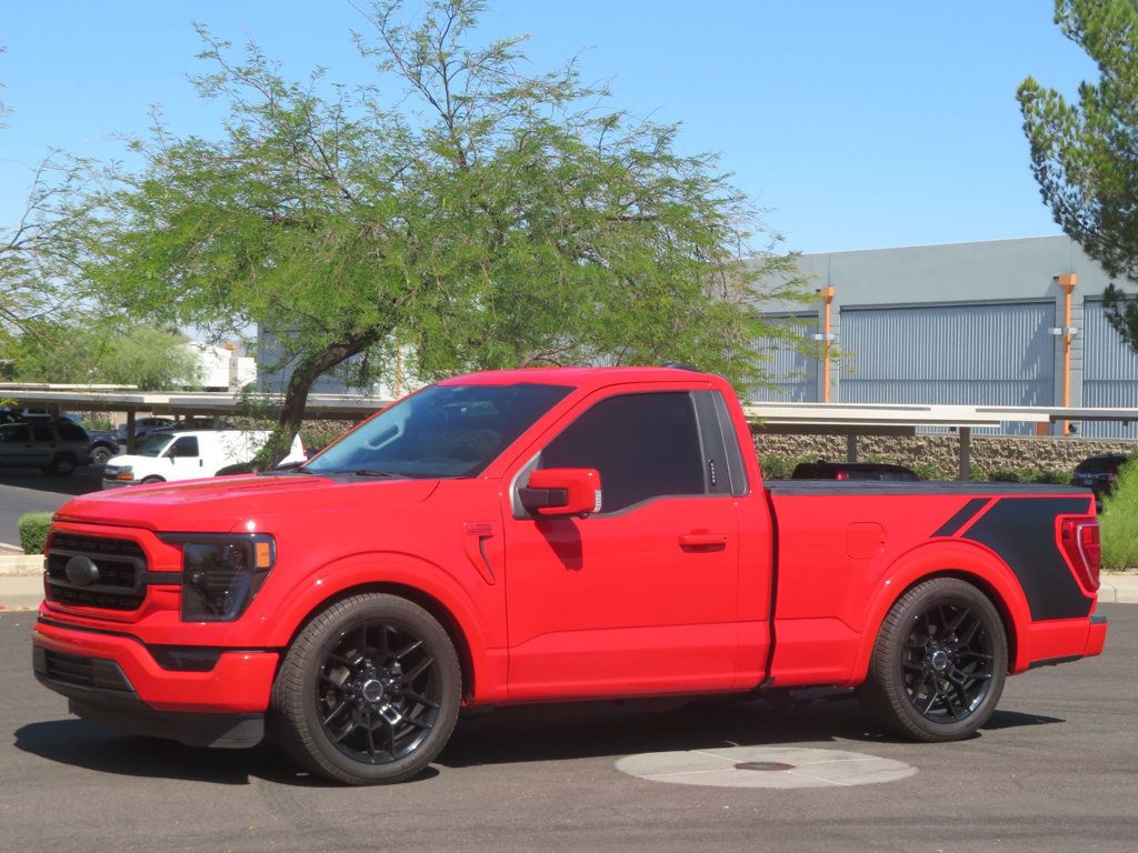 2022 Ford F-150 LOW MILES LOWERED WHIPPLE SUPERCHARGER 1OWNER CUSTOM INTERIOR  - 23036217 | Video 1