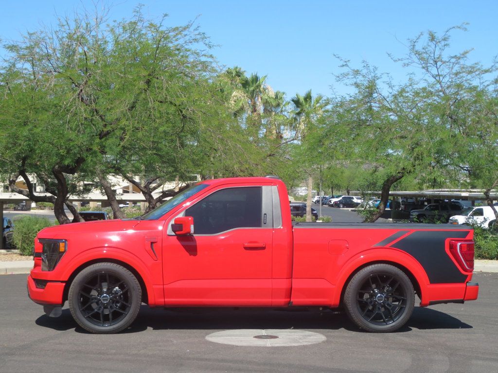 2022 Ford F-150 LOW MILES LOWERED WHIPPLE SUPERCHARGER 1OWNER CUSTOM INTERIOR  - 23036217 - 1