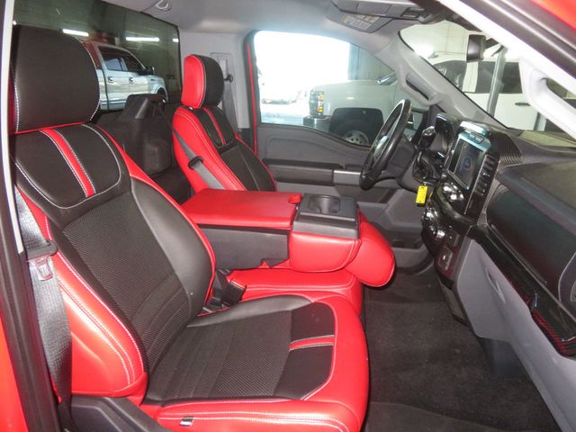 2022 Ford F-150 LOW MILES LOWERED WHIPPLE SUPERCHARGER 1OWNER CUSTOM INTERIOR  - 23036217 - 23