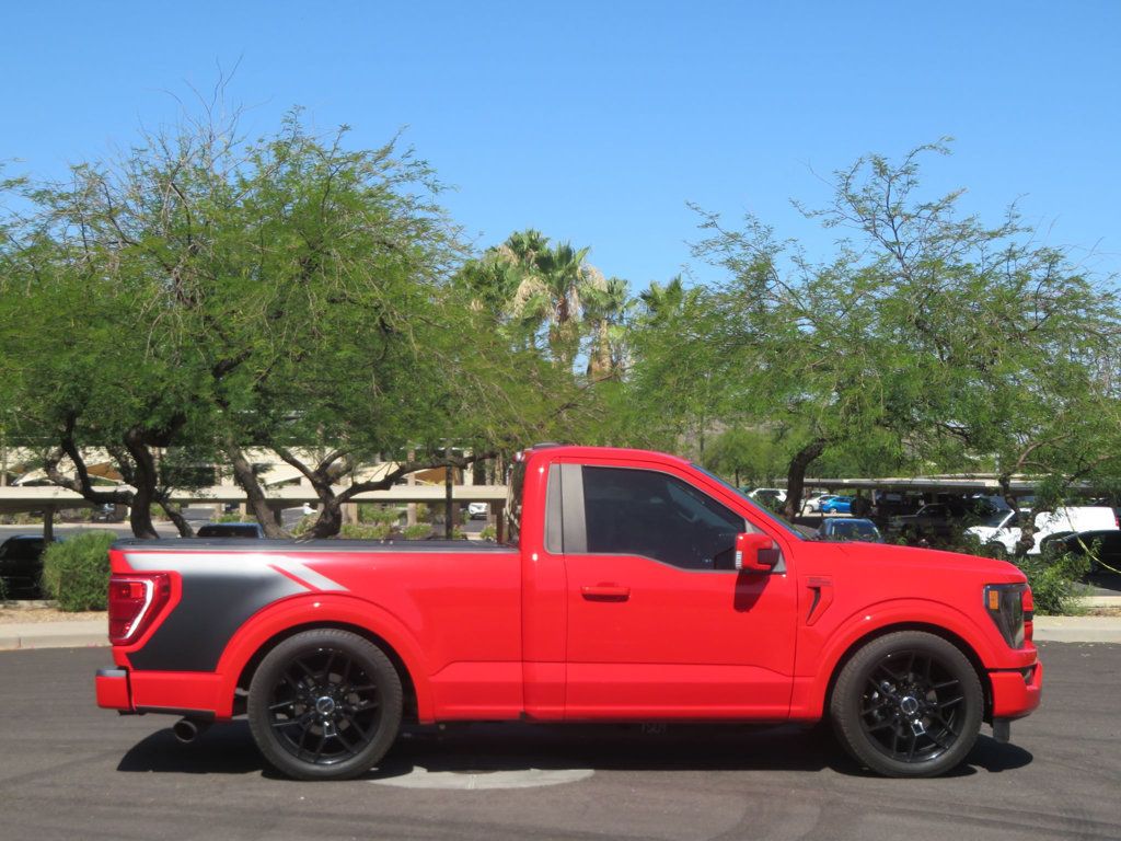 2022 Ford F-150 LOW MILES LOWERED WHIPPLE SUPERCHARGER 1OWNER CUSTOM INTERIOR  - 23036217 - 2