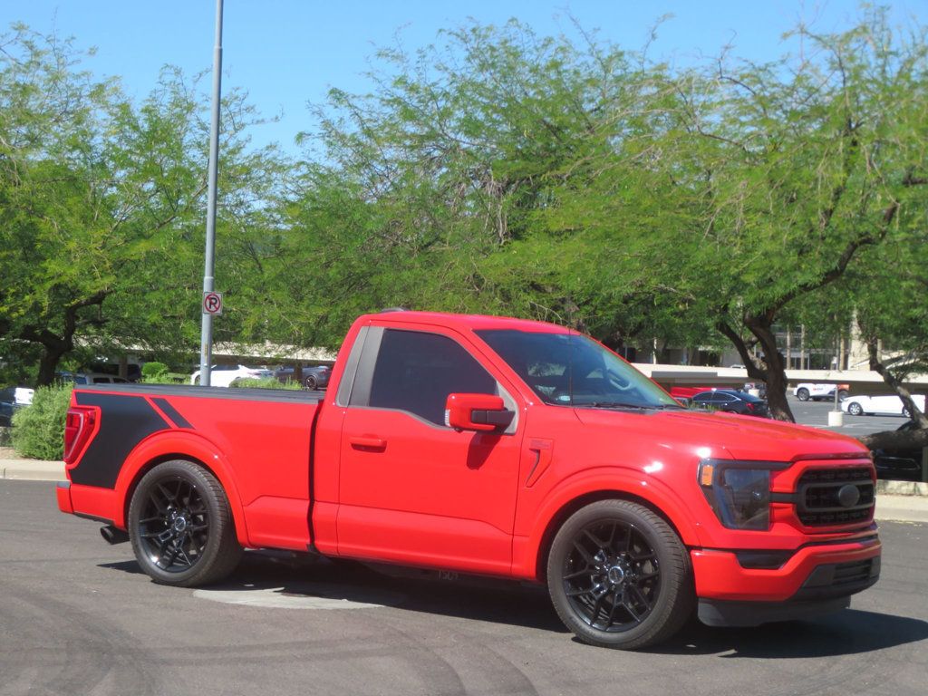 2022 Ford F-150 LOW MILES LOWERED WHIPPLE SUPERCHARGER 1OWNER CUSTOM INTERIOR  - 23036217 - 3