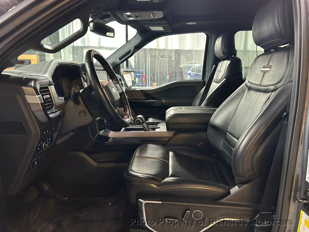 2022 Ford F-150 Platinum 4WD SuperCrew 5.5' Box - 23027485 - 12