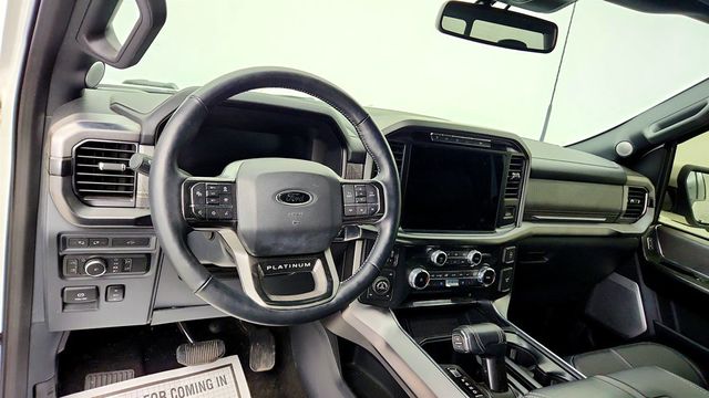 2022 Ford F-150 Platinum 4WD SuperCrew 5.5' Box w/ 701A, PowerBoost & Moonroof - 23034696 - 12