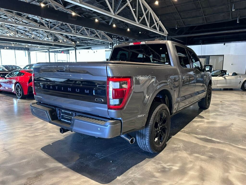 2022 Ford F-150 Platinum/4X4/BlackPkg/PanoRoof/Htd&CldSeats/HtdRearSeats/NAV - 22725955 - 4