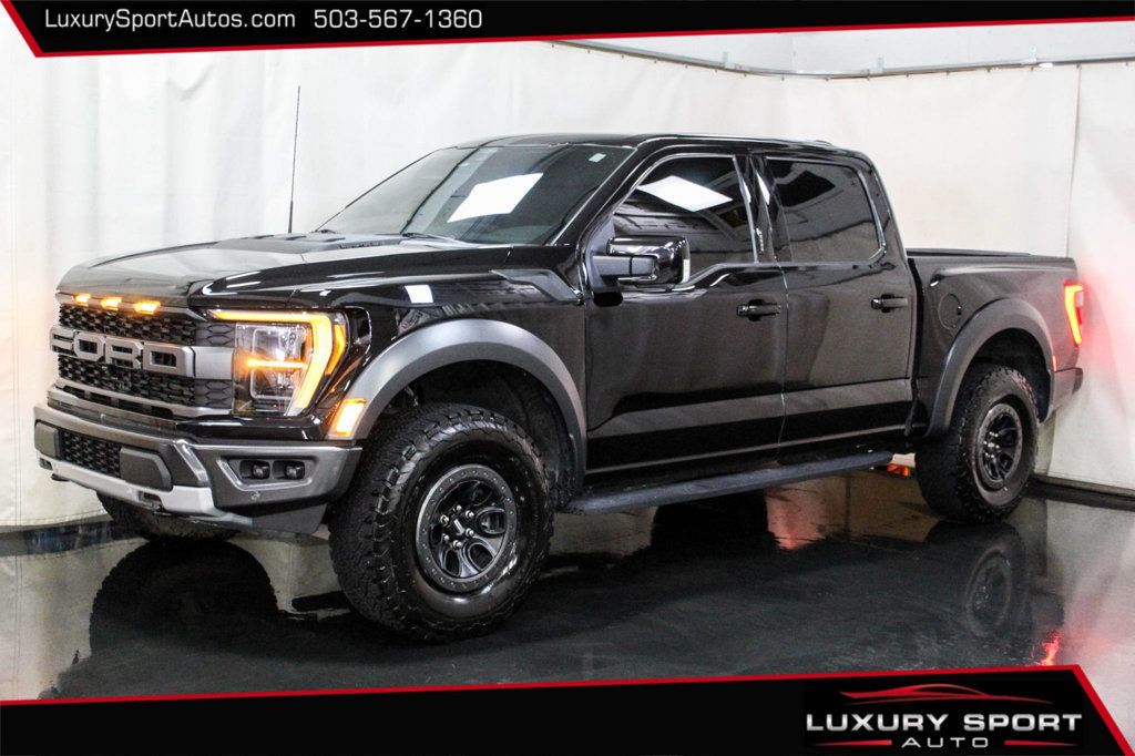 2022 Ford F-150 RAPTOR LOW 26,000 MILES 801A HIGH OPTIONS Loaded - 22371916 - 0