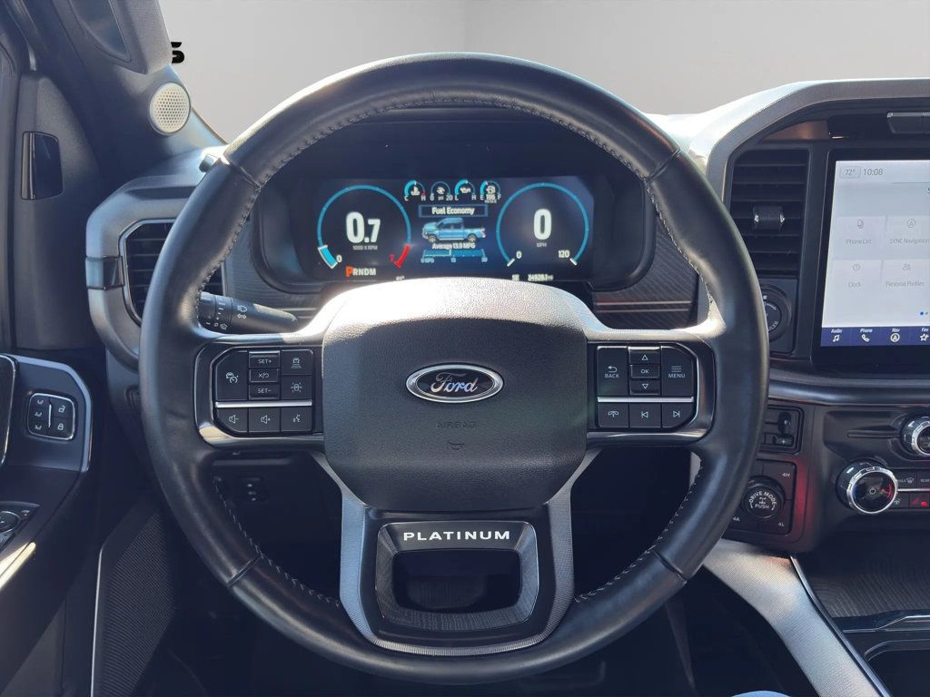 2022 Ford F-150 SUPRECREW PLATINUM, BLINDSPOT, BACKUP CAM, BLUETOOTH, B&O SOUND! - 23028471 - 9