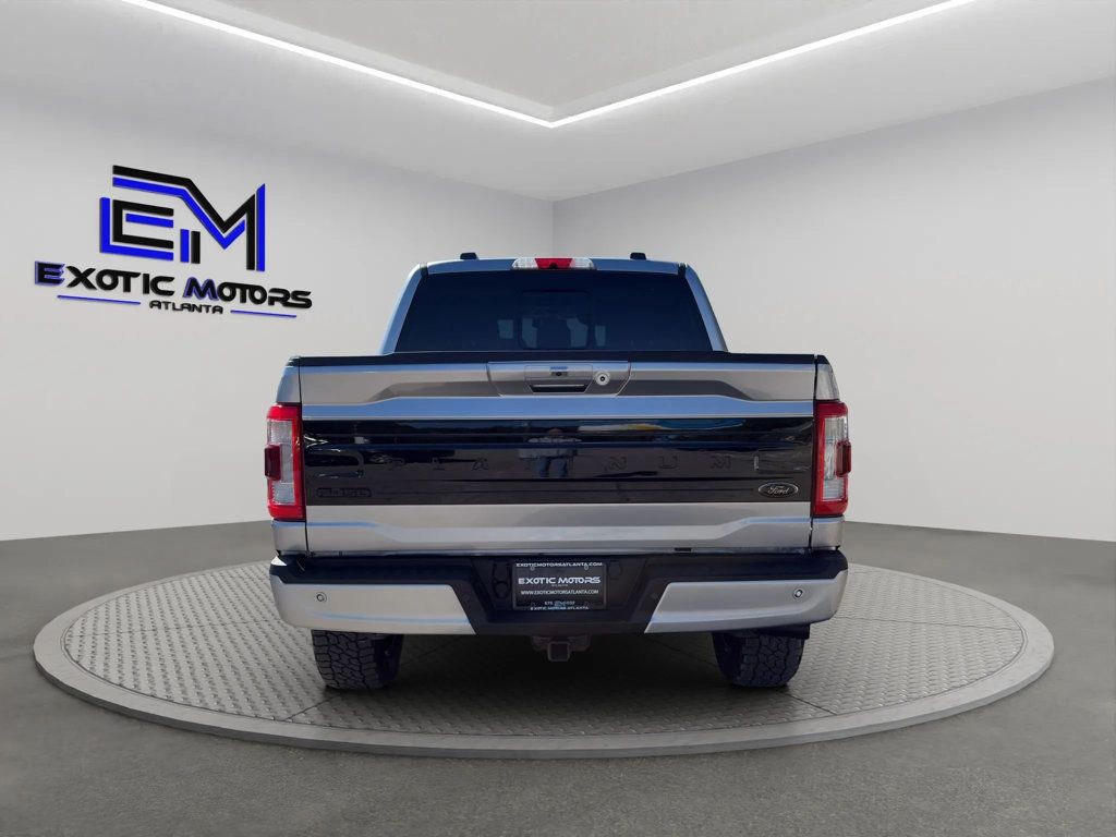 2022 Ford F-150 SUPRECREW PLATINUM, BLINDSPOT, BACKUP CAM, BLUETOOTH, B&O SOUND! - 23028471 - 3