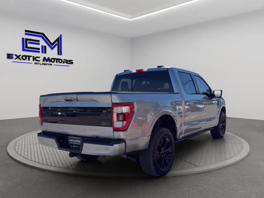 2022 Ford F-150 SUPRECREW PLATINUM, BLINDSPOT, BACKUP CAM, BLUETOOTH, B&O SOUND! - 23028471 - 4