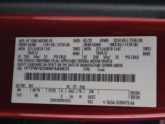 2022 Ford F-150 XLT - 23024851 - 58