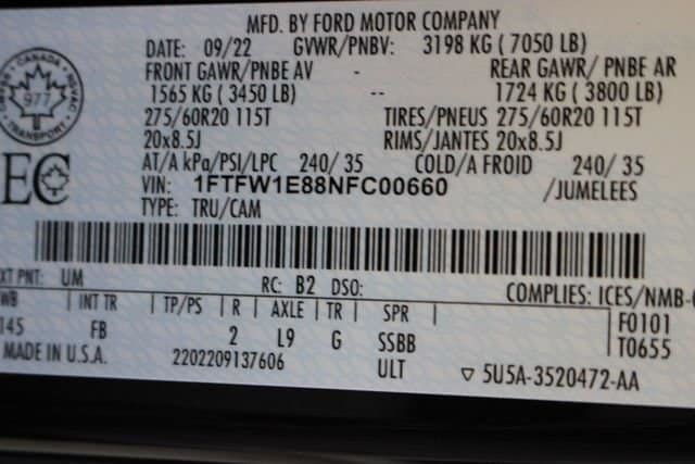 2022 Ford F-150 XLT - 23077188 - 66