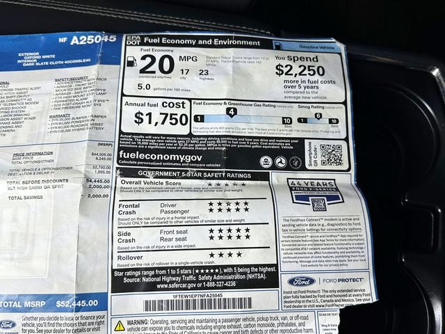 2022 Ford F-150 XLT 4WD SuperCrew 5.5' Box - 23058075 - 43