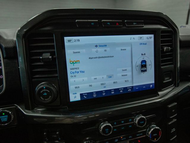 2022 Ford F-150 XLT 4WD SuperCrew Black Widow - 22968910 - 26