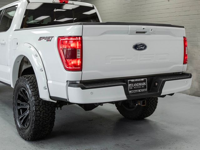 2022 Ford F-150 XLT 4WD SuperCrew Black Widow - 22968910 - 48