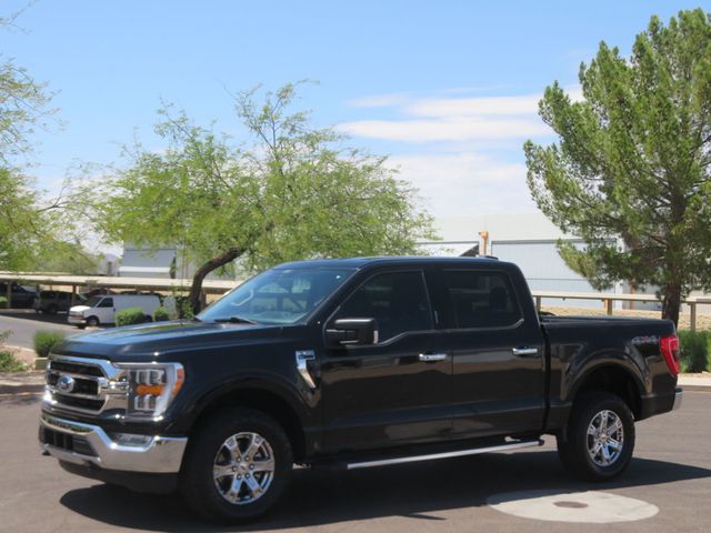 2022 Ford F-150 XLT SUPERCREW EXTRA  CLEAN 1OWNER 4X4 BLACK BEAUTY  - 23023592 - 0
