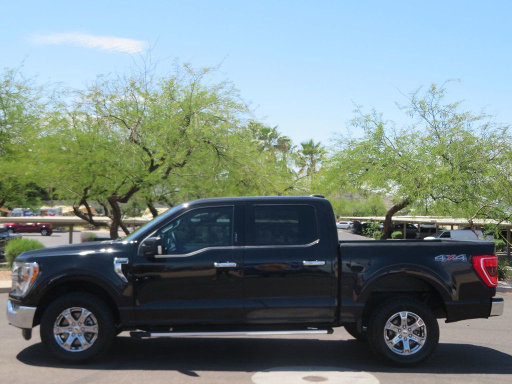 2022 Ford F-150 XLT SUPERCREW EXTRA  CLEAN 1OWNER 4X4 BLACK BEAUTY  - 23023592 - 1