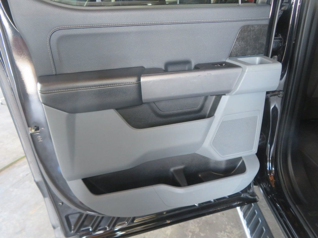 2022 Ford F-150 XLT SUPERCREW EXTRA  CLEAN 1OWNER 4X4 BLACK BEAUTY  - 23023592 - 22