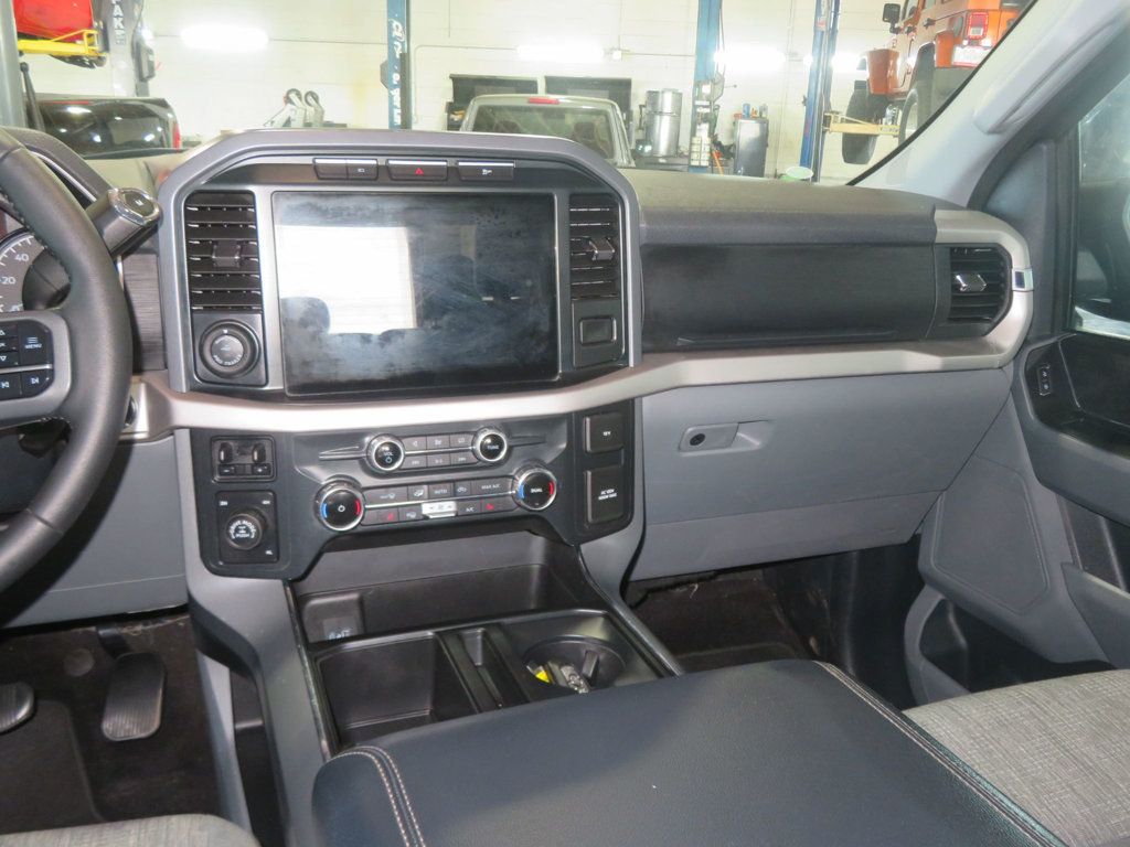 2022 Ford F-150 XLT SUPERCREW EXTRA  CLEAN 1OWNER 4X4 BLACK BEAUTY  - 23023592 - 35
