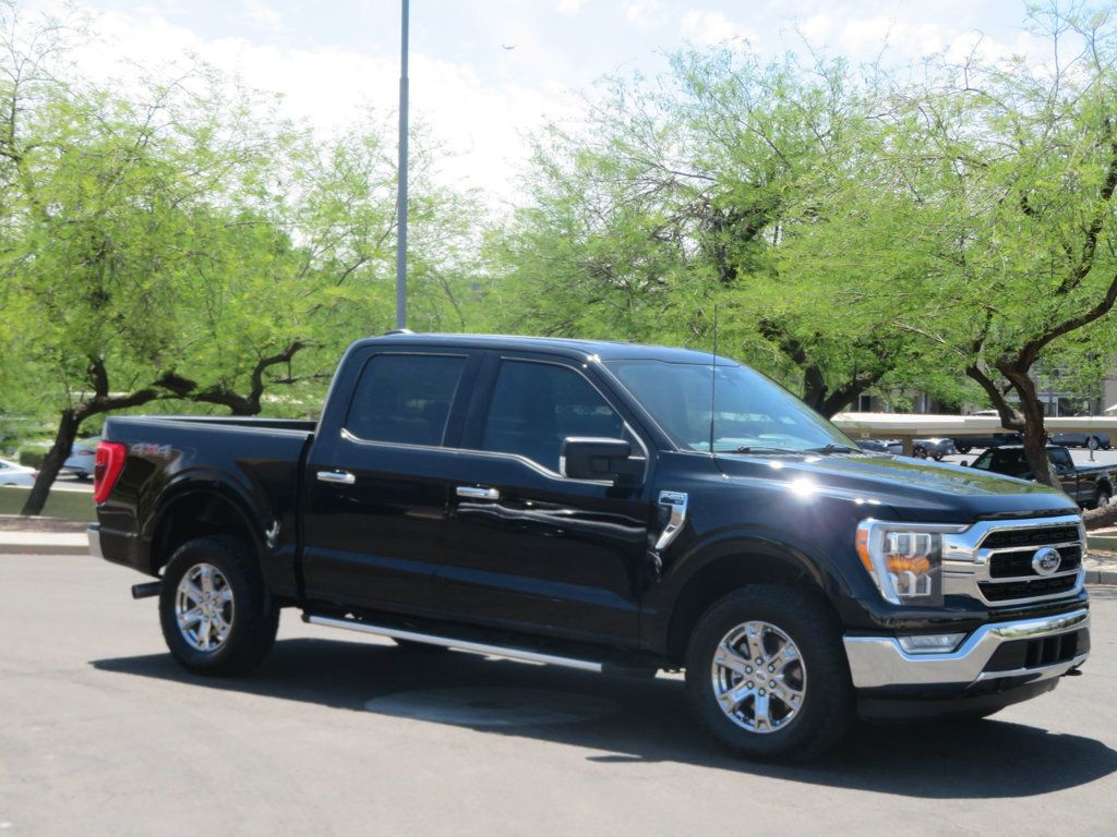 2022 Ford F-150 XLT SUPERCREW EXTRA  CLEAN 1OWNER 4X4 BLACK BEAUTY  - 23023592 - 3