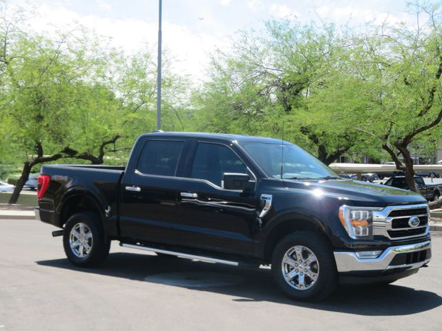 2022 Ford F-150 XLT SUPERCREW EXTRA  CLEAN 1OWNER 4X4 BLACK BEAUTY  - 23023592 - 3