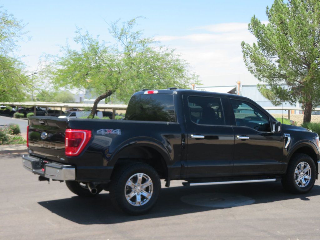 2022 Ford F-150 XLT SUPERCREW EXTRA  CLEAN 1OWNER 4X4 BLACK BEAUTY  - 23023592 - 5