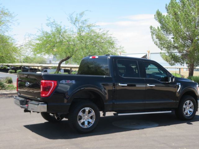 2022 Ford F-150 XLT SUPERCREW EXTRA  CLEAN 1OWNER 4X4 BLACK BEAUTY  - 23023592 - 5