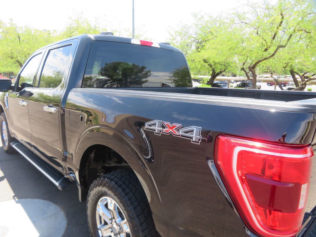 2022 Ford F-150 XLT SUPERCREW EXTRA  CLEAN 1OWNER 4X4 BLACK BEAUTY  - 23023592 - 6