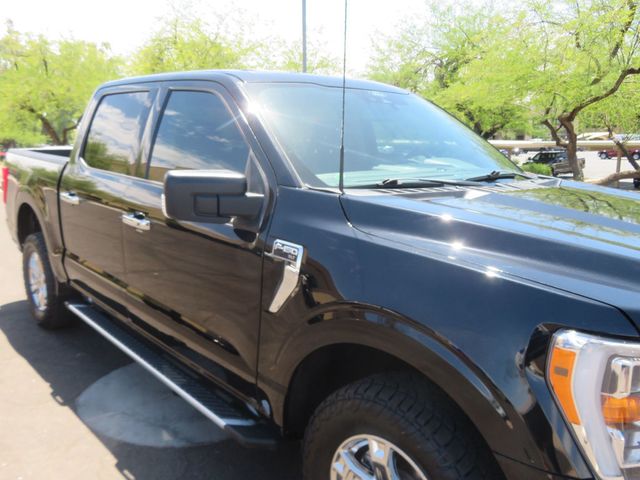 2022 Ford F-150 XLT SUPERCREW EXTRA  CLEAN 1OWNER 4X4 BLACK BEAUTY  - 23023592 - 8