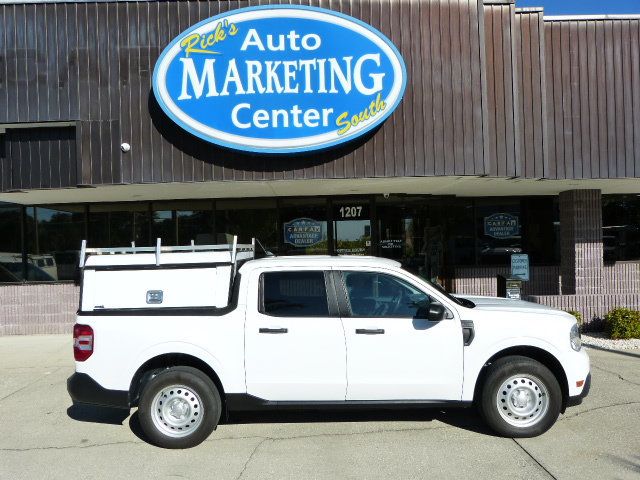 2022 Ford Maverick 2.5L 4CYL. HYBRID*XL*FWD*SUPERCREW*"ARE" TOPPER WITH LADDER RACK - 22980332 - 3