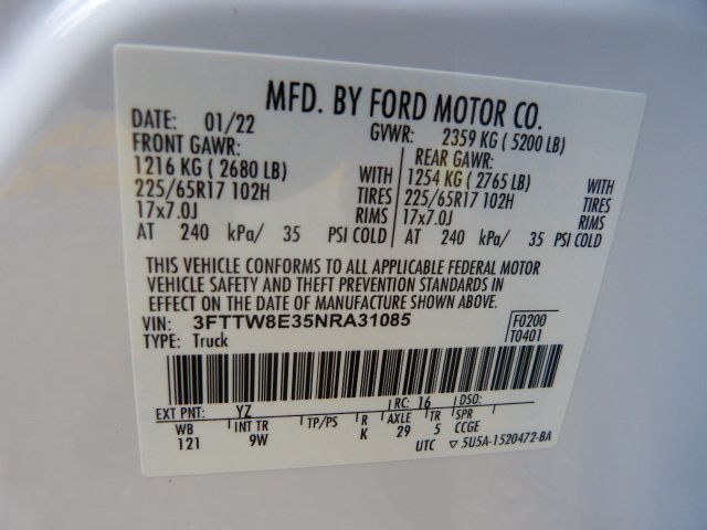 2022 Ford Maverick 2.5L 4CYL. HYBRID*XL*FWD*SUPERCREW*FACTORY WARRANTY*31K MILES! - 23051669 - 37