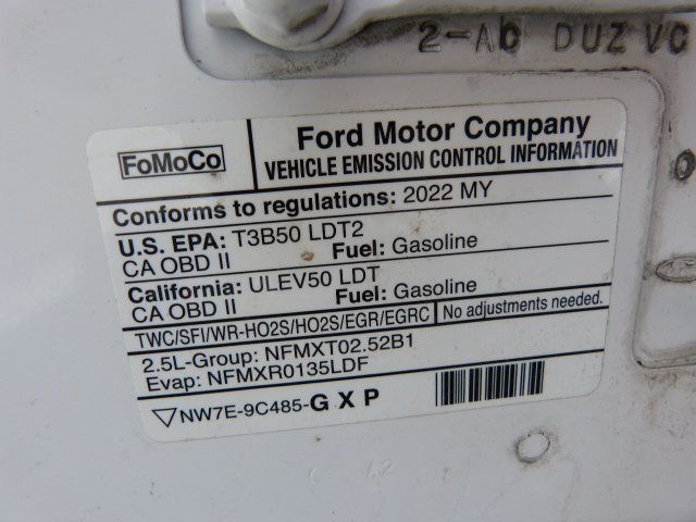 2022 Ford Maverick 2.5L 4CYL. HYBRID*XL*FWD*SUPERCREW*FACTORY WARRANTY*33K MILES! - 23051003 - 38