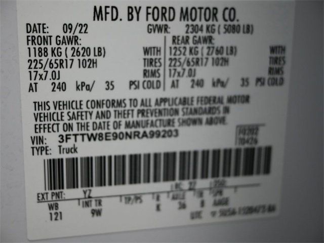 2022 Ford Maverick XL FWD SuperCrew - 22935546 - 7