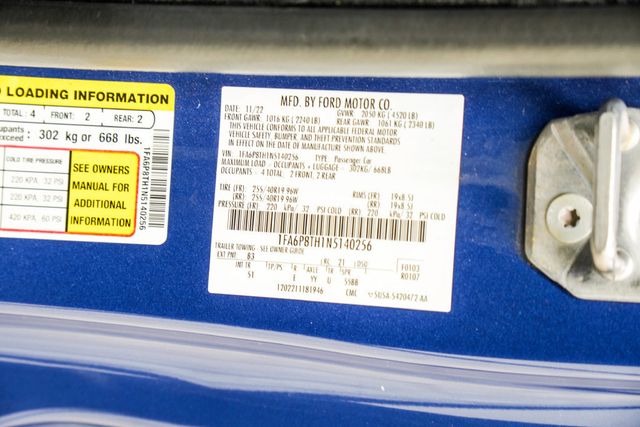 2022 Ford Mustang EcoBoost Premium Fastback - 23084254 - 41
