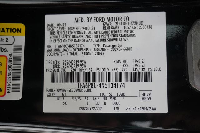 2022 Ford Mustang GT Fastback - 23000299 - 32