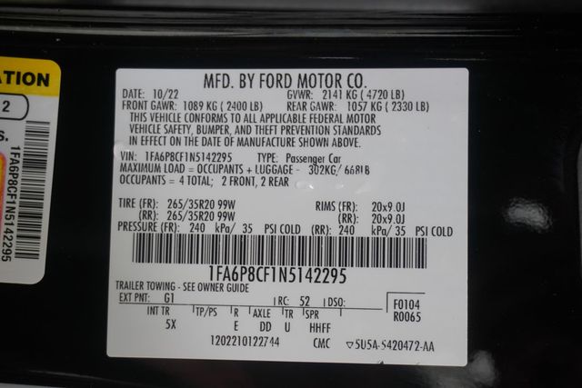 2022 Ford Mustang GT Fastback - 23028153 - 28