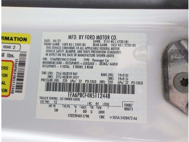 2022 Ford Mustang GT Premium Fastback - 23010546 - 51