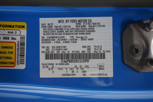 2022 Ford Mustang Mach 1 Fastback - 23032345 - 29