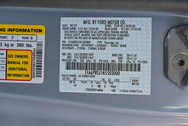 2022 Ford Mustang Shelby GT500 Fastback - 22989288 - 51